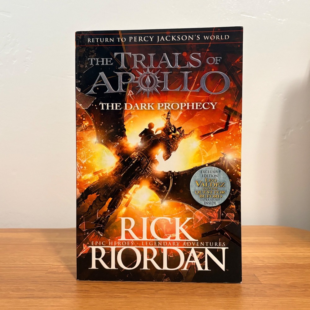The Trials of Apollo The Dark Prophecy Rick Riordan 2017 English Book Paperback